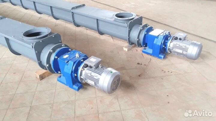 Шнековые транспортёры, винтовые конвейеры