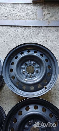 Штампованные диски R16, 5x114.3, ET40, цо66, 1
