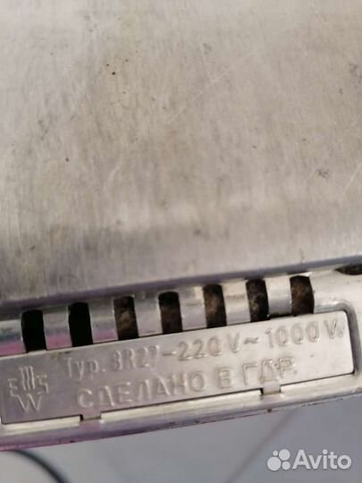 Утюг старинный