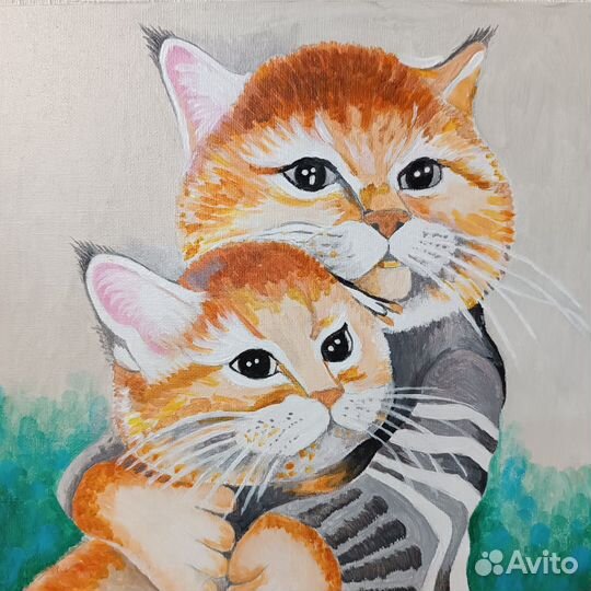 Картина акрилом 