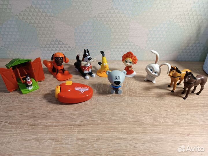 Игрушки из свитбокса, Макдональдса и т. д