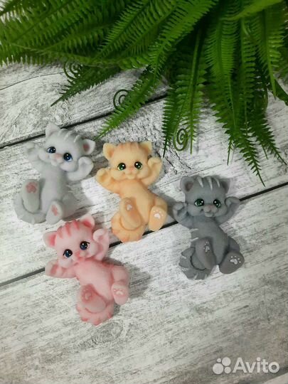 Мыло(ручная работа) Зайчики(Котята)