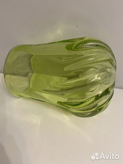 Ваза цветное стекло СССР