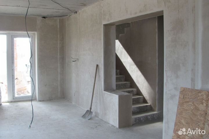 Штукатурка стен механическая машинная