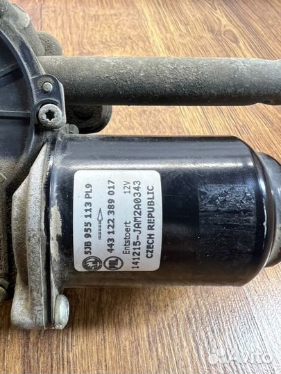 Трапеция дворников передняя Skoda Rapid лифтбек