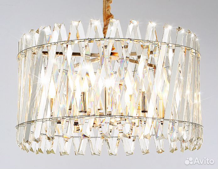 Подвесная люстра с хрусталем Ambrella light TR5063