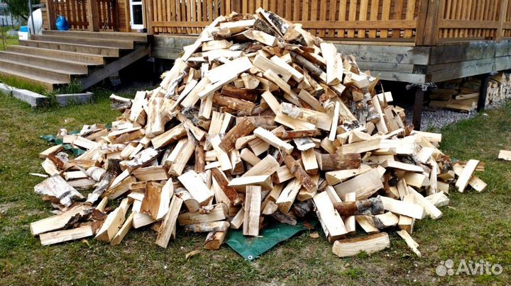 Дрова колотые