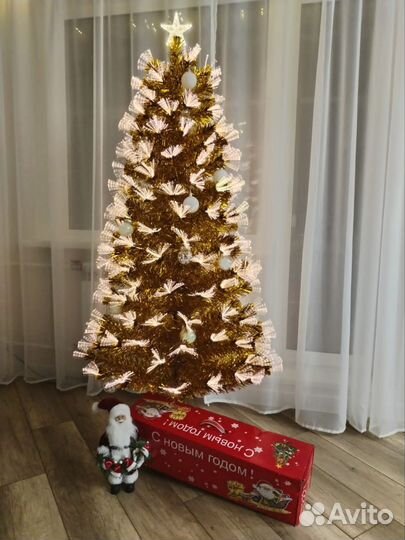 Искусственная ёлка (золотая) 1.8м