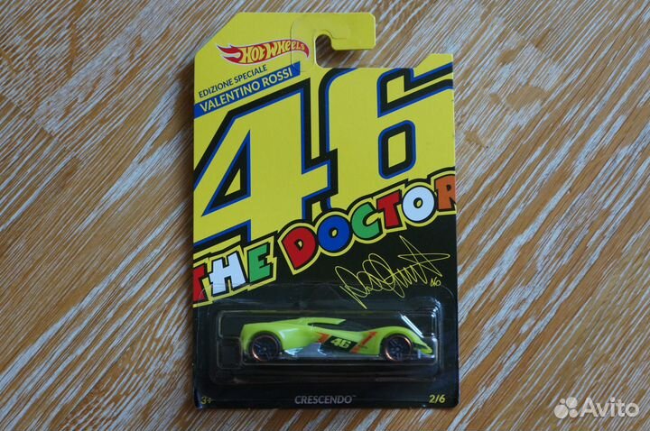 Новые Hot Wheels. Valentino Rossi Series 2018г