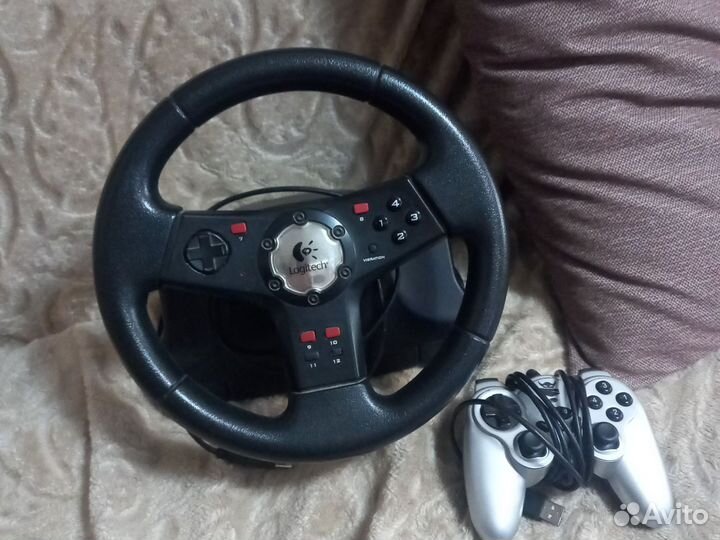 Руль logitech