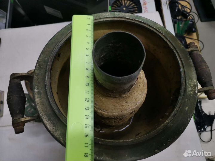 Самовар Царский угольный Рюмка 3,5 литра (Ч)