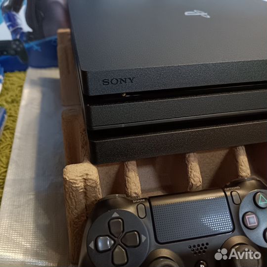 Sony playstation 4 PS4 pro 1tb 7208b с играми
