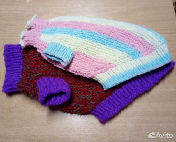 2 свитера для маленькой собачки или кота