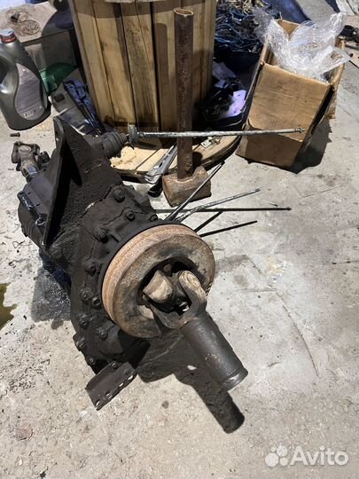 Кпп с раздаткой УАЗ 469