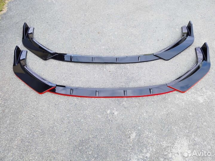 Lexus is250 сплиттер губа переднего бампера