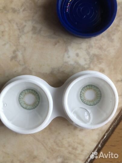 Линзы котактные цветные