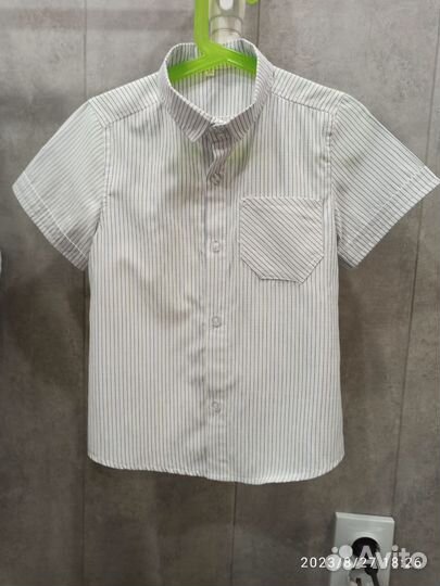 Школьные рубашки для мальчика 116 122 р-р