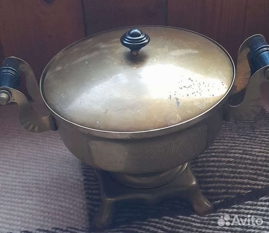 Сахарница медная СССР. Тула