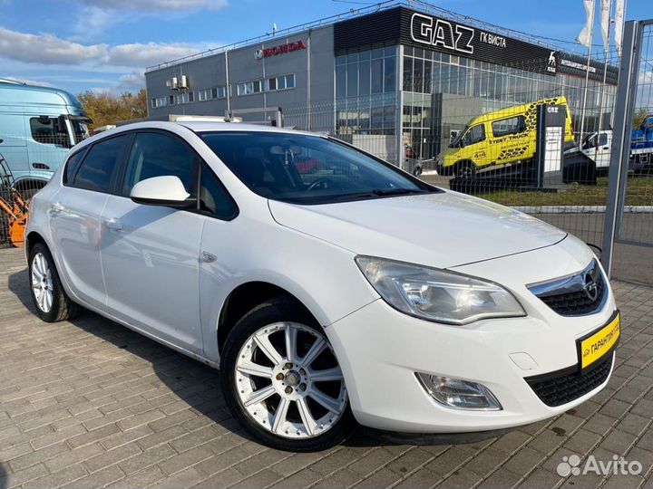 Opel Astra 1.6 AT, 2012, 169 107 км