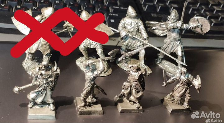 Модель рыцарь солдатик оловяный руч.работа 55,35мм