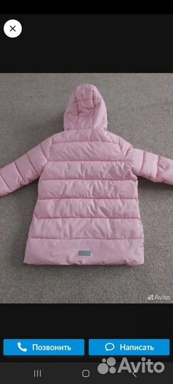 Куртка для девочки 116 122