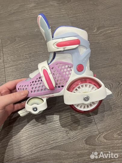 Роликовые коньки детские раздвижные