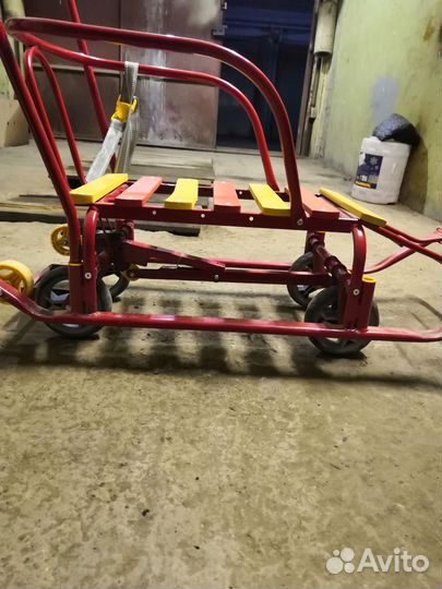 Детские зимние санки