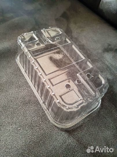 Лотки (лукошки, контейнеры, коррексы) c крышкой