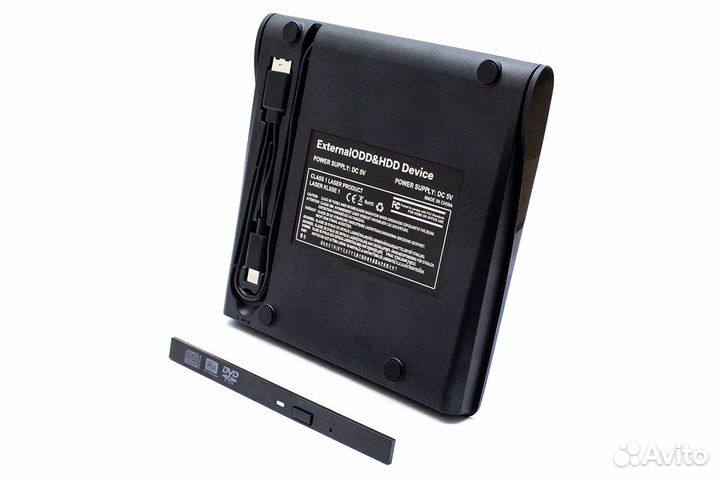 Внешний корпус для DVD - 9.5мм USB 3.0/Type-C