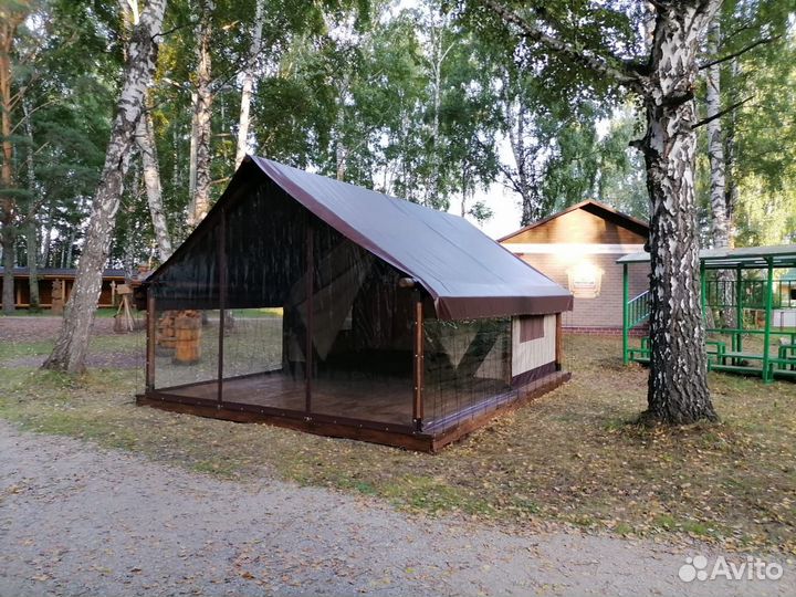 Сафари тент. Глэмпинг