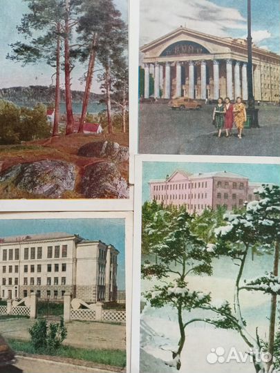 Открытки СССР 50-60-е гг