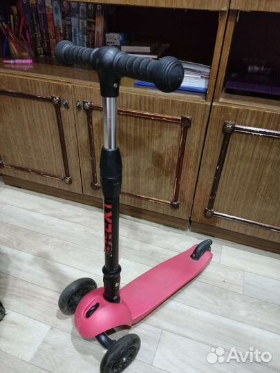 Самокат детский трехколесный бу