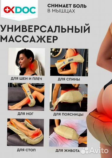 Массажер для шеи, спины и тела