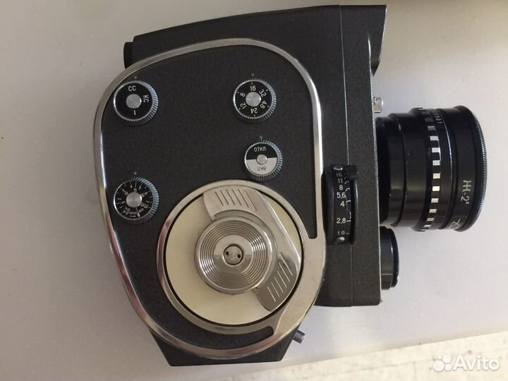 Механическая видеокамера кварц 2 м и проектор Луч