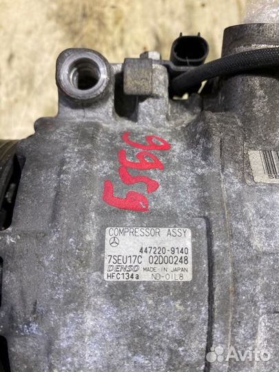 Компрессор кондиционера Mercedes-Benz E-Class W211