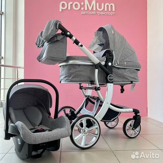 Новая коляска 3 в 1. Гарантия