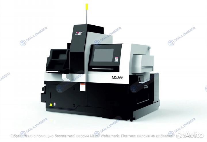 Прутковый автомат продольного точения jsway MX366