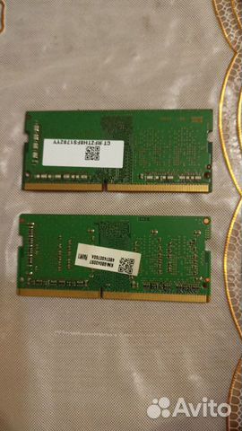 Оперативная память ddr4 SO-dimm 4GB