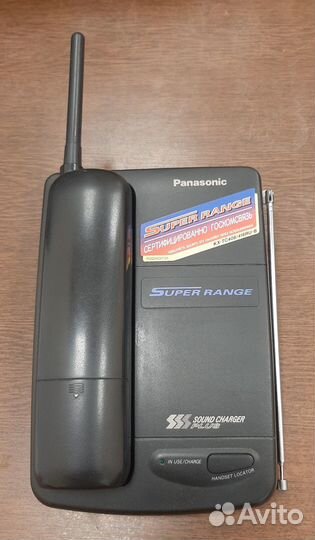 Радиотелефон Panasonic KX-TC408RU-B