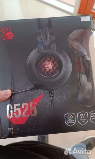Игровые наушники bloody g525