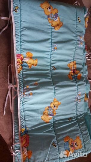 Бортики в детскую кроватку