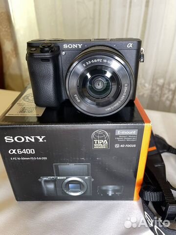 Фотоаппарат sony a6400 с kit объективом объявление продам