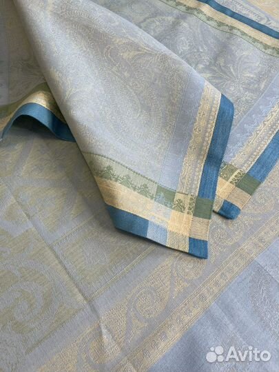 Скатерть салфетки допожка лен/хлопок W.Sonoma