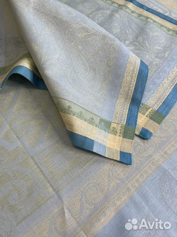 Скатерть салфетки допожка лен/хлопок W.Sonoma