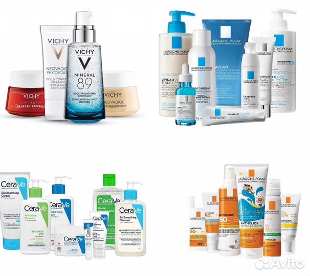 La roche posay, Cerave миниатюры