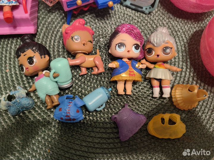 Куколки Lol с мебелью