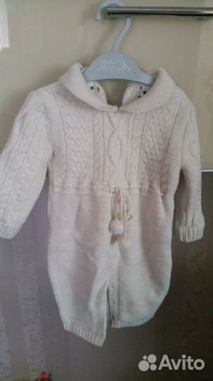 Вязаный комбезик б/у