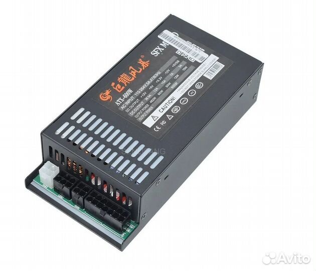Блок питания компьютера 1U Flex ATX 600 Вт