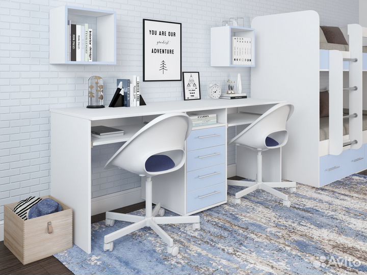 Письменный стол для двоих