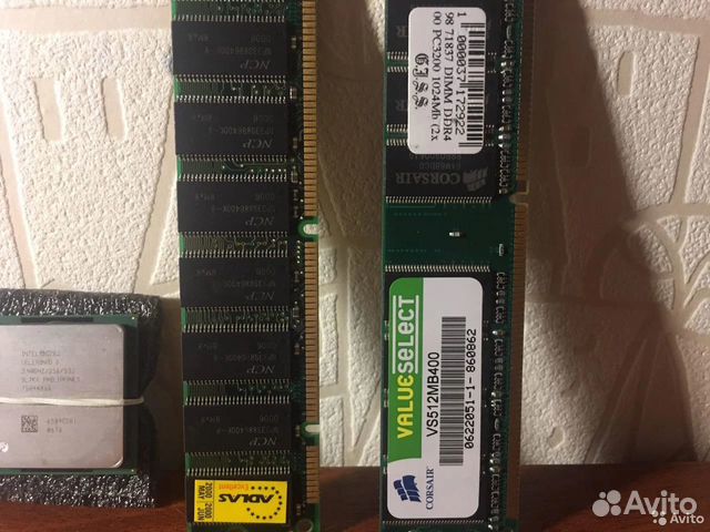 Процессор 478 сокет, sdram 128Мб, DDR1 512Мб